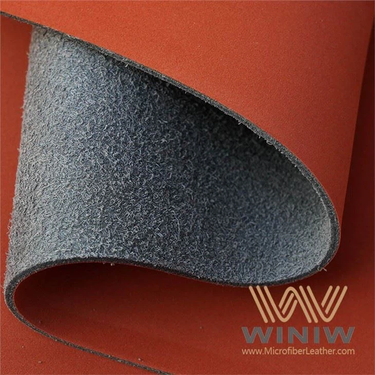 Materiál zvršku z umelej semišovej mikrovlákna s hrúbkou 2 mm