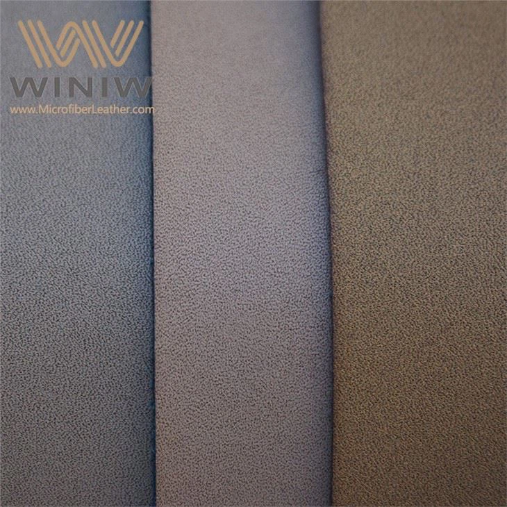 Embossed Faux Suede Fleece Fabric For Shoes Microsuede Fabric