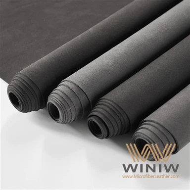 1,2 mm Pu semišová kožená látka pre automobilový poťahový materiál