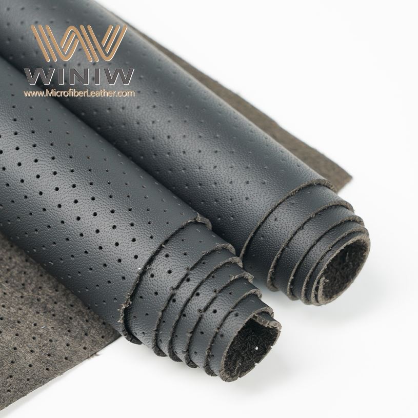 1,4 mm perforovaná imitácia autokože z mikrovlákna