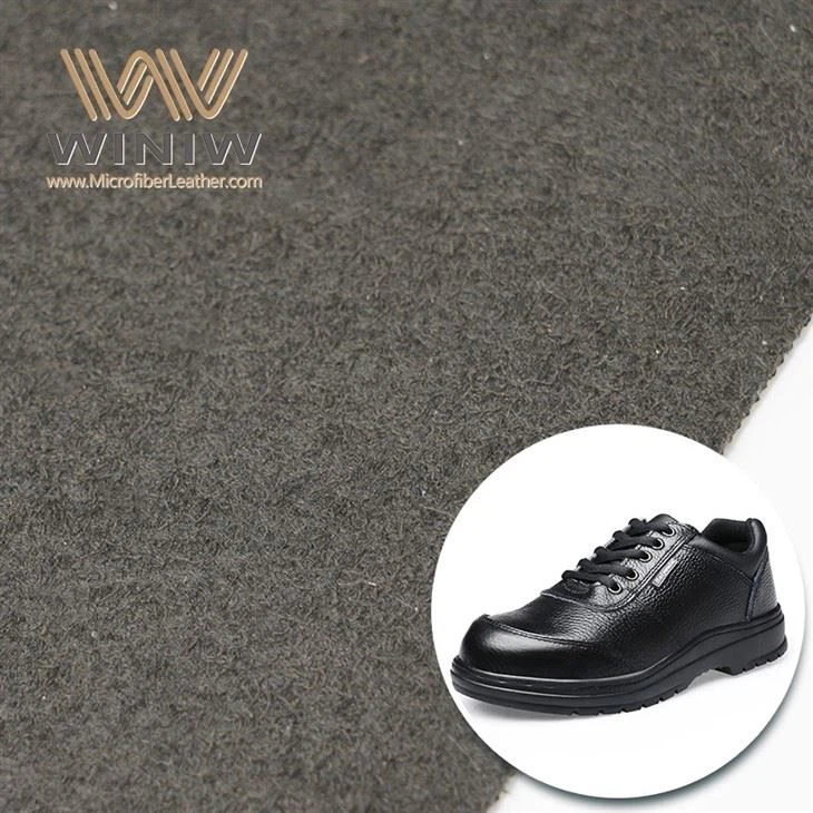1.8mm Soft Microfiber Synthetic Fabric Working Shoes Leather