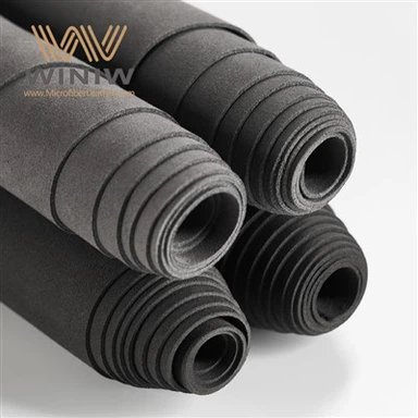 0.6 mm ultrasuede mikrovlákno PU semišová automobilová koža